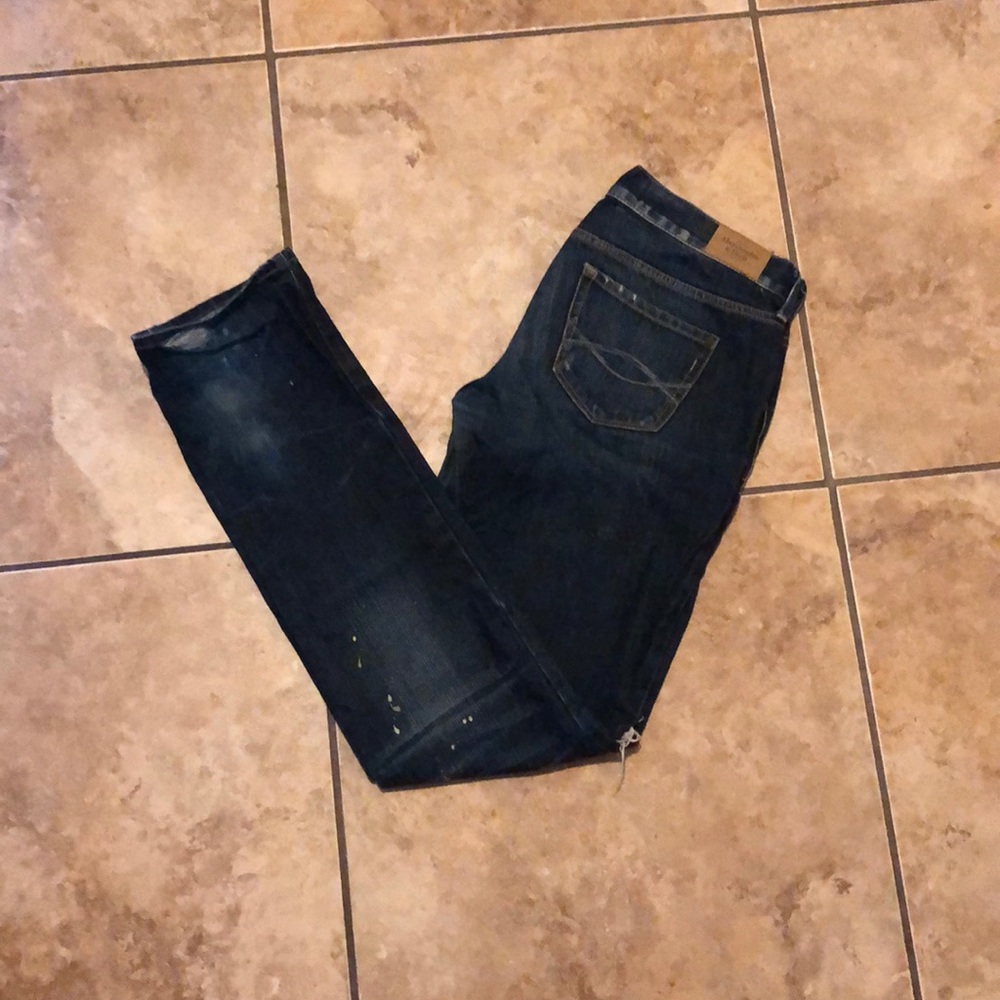 Abercrombie distressed jeans